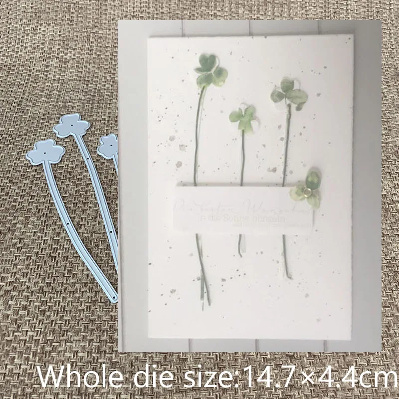 New Design Craft Metal Cutting Die cut die 3pcs Clover stick decoration scrapbooking Album Paper Card Craft Embossing die cuts
New Design Craft Metal Cutting Die cut die 3pcs Clover stick decoration scrapbooking Album Paper Card Craft Embossing die cuts