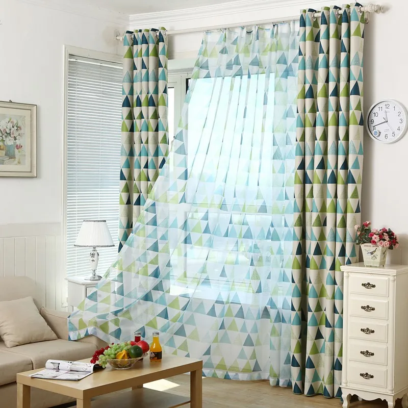 Fashion Innovative 100*250cm Triangular Pattern Window Curtain Drape Screen Sheer Valance Blackout Voile Curtain
Fashion Innovative 100*250cm Triangular Pattern Window Curtain Drape Screen Sheer Valance Blackout Voile Curtain