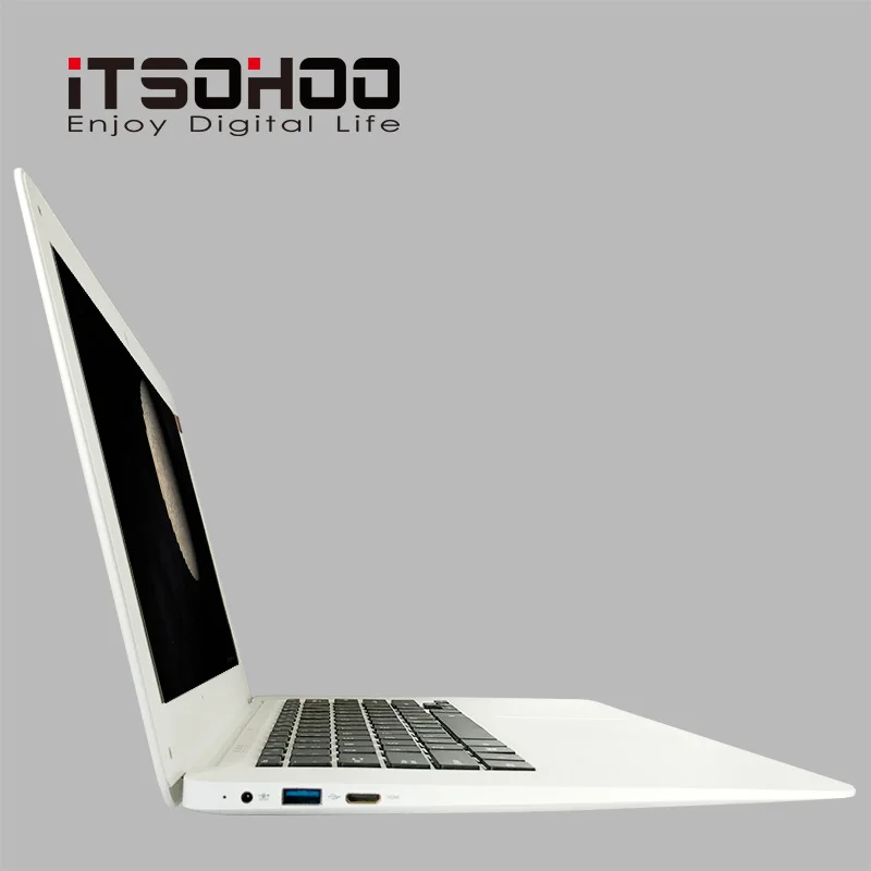 Низкая цена ноутбук Новый 14 дюймов ультрабук компьютер Intel Cherry Trail X5 Z8350