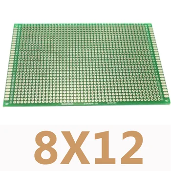 1PC 8X12cm Double Side Copper Prototype DIY Universal Printed Circuit PCB Board Protoboard for Arduino
1PC 8X12cm Double Side Copper Prototype DIY Universal Printed Circuit PCB Board Protoboard for Arduino