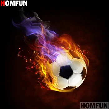 HOMFUN Full Square/Round Drill 5D DIY Diamond Painting "Football fire" 3D Embroidery Cross Stitch 5D Home Decor A14000
HOMFUN Full Square/Round Drill 5D DIY Diamond Painting "Football fire" 3D Embroidery Cross Stitch 5D Home Decor A14000