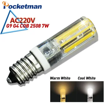G9 E14 LED AC220V 5W Dimmable LED Lamp 2809 SMD COB Spotlight Bulb Light Chandelier Candle Crystal Silicone Replace Halogen
G9 E14 LED AC220V 5W Dimmable LED Lamp 2809 SMD COB Spotlight Bulb Light Chandelier Candle Crystal Silicone Replace Halogen