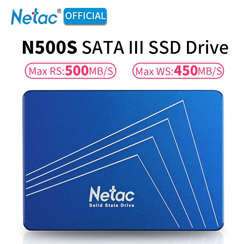 Фото Netac N500S SSD 120 ГБ 240 480 960 2 5 дюйма SATA III HDD жесткий диск ноутбук PC 480G - купить