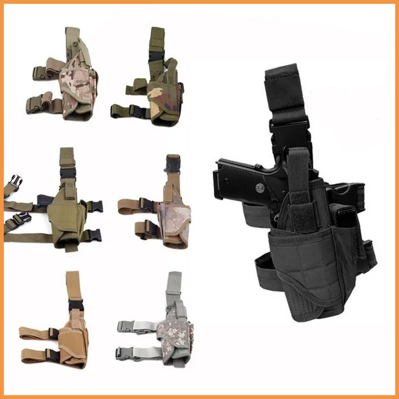 Adjustable Military Tactical Gun Holster Thigh Leg Gun Holster Pouch Bag Holster Airsoft Hunting Drop Leg Gun Holster
Adjustable Military Tactical Gun Holster Thigh Leg Gun Holster Pouch Bag Holster Airsoft Hunting Drop Leg Gun Holster