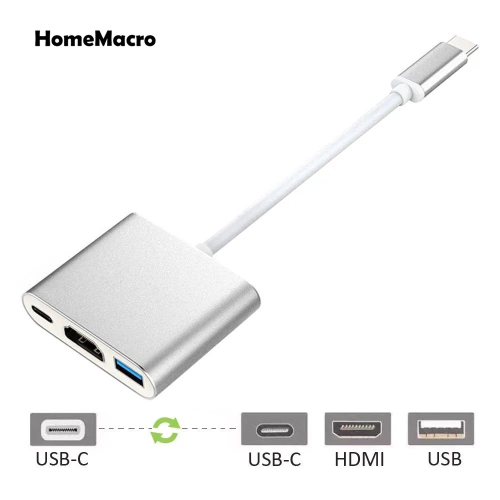 Type-c Digital AV Multiport Adapter USB 3.1 USB-C HDMI 4K Type-C Charging Port for New Macbook Samsung S9 8 S9+ NOTE 8
Type-c Digital AV Multiport Adapter USB 3.1 USB-C HDMI 4K Type-C Charging Port for New Macbook Samsung S9 8 S9+ NOTE 8
