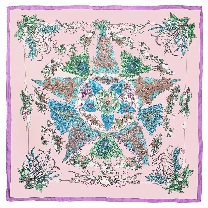 POBING 90x90cm Silk Scarf Women Spring Plant Manual Square Scarves Bee Echarpes Foulards Femme Wrap Bandana Small Hijab
POBING 90x90cm Silk Scarf Women Spring Plant Manual Square Scarves Bee Echarpes Foulards Femme Wrap Bandana Small Hijab