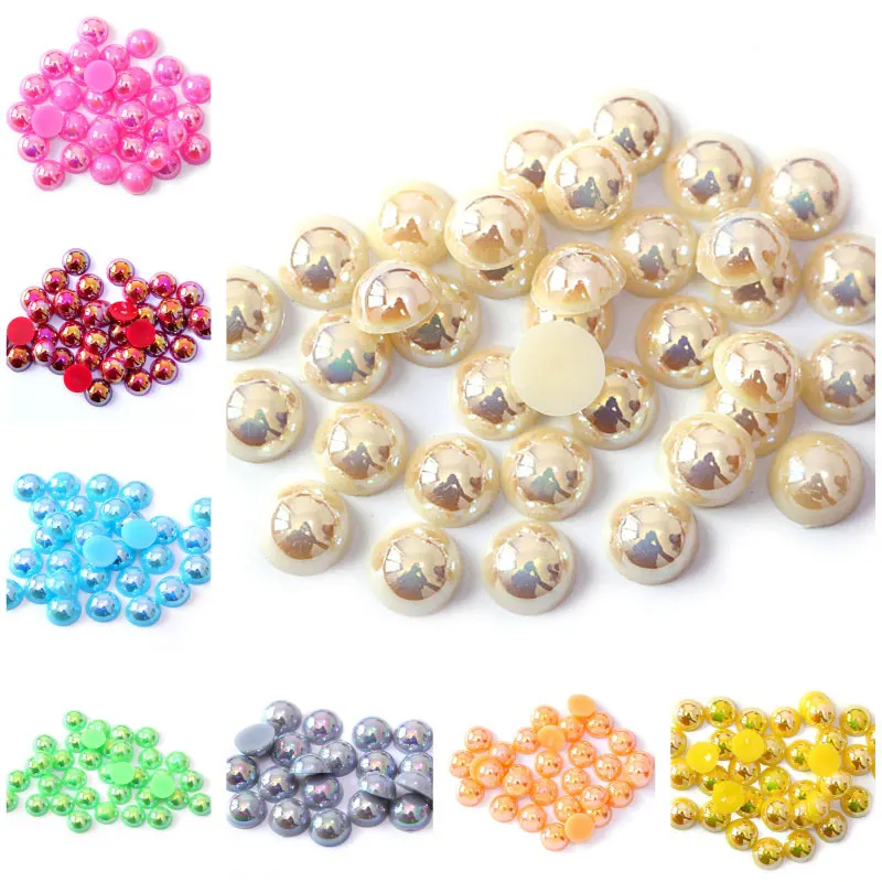 ABS Resin Half Round Pearl Craft ABS Imitation Resin Pearl Rhinestones Scrapbook Beads Nail Art Decoration Imitation Beads B3440
ABS Resin Half Round Pearl Craft ABS Imitation Resin Pearl Rhinestones Scrapbook Beads Nail Art Decoration Imitation Beads B3440