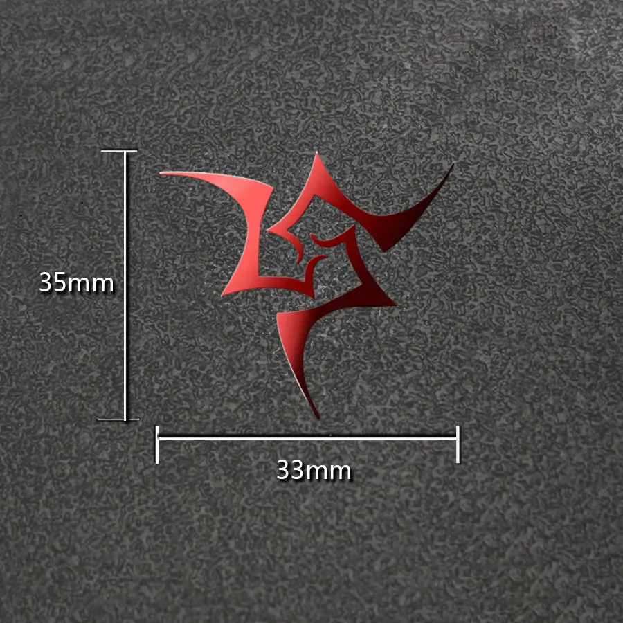 Fate Zero Fate Stay Night Anime 3D Metal Stickers Luxury Phone Laptop Sticker Fridge Car Decal DIY Toy Stickers Gift
Fate Zero Fate Stay Night Anime 3D Metal Stickers Luxury Phone Laptop Sticker Fridge Car Decal DIY Toy Stickers Gift
