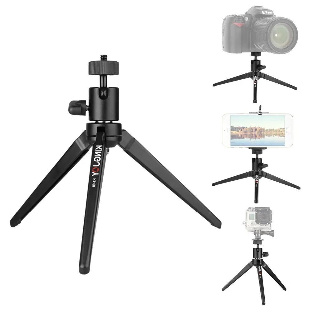 KT-50 Mini Tabletop Tripod Portable Desktop Travel Tripod Legs Stand with Swivel Ball Head for DSLR Digital Camera Projector
KT-50 Mini Tabletop Tripod Portable Desktop Travel Tripod Legs Stand with Swivel Ball Head for DSLR Digital Camera Projector