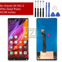 Ensemble écran tactile lcd de remplacement avec châssis, pièce de rechange pour Xiaomi Mi Mix 2=