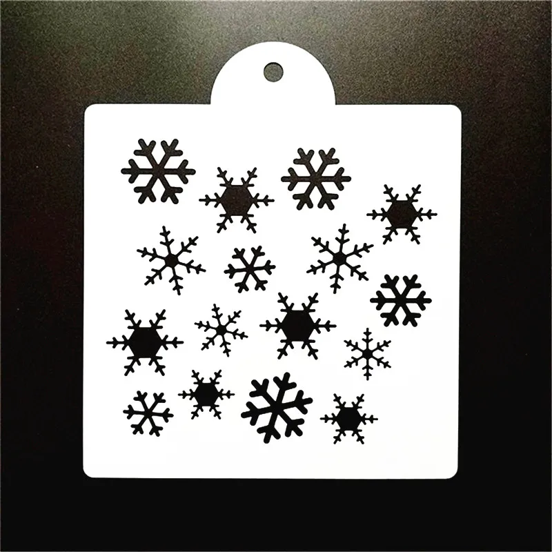 15*15cm DIY Craft Snowflake Design Stencil Template For Wall Painting Scrapbooking Stamping Photo Album Decor Embossing Cards
15*15cm DIY Craft Snowflake Design Stencil Template For Wall Painting Scrapbooking Stamping Photo Album Decor Embossing Cards