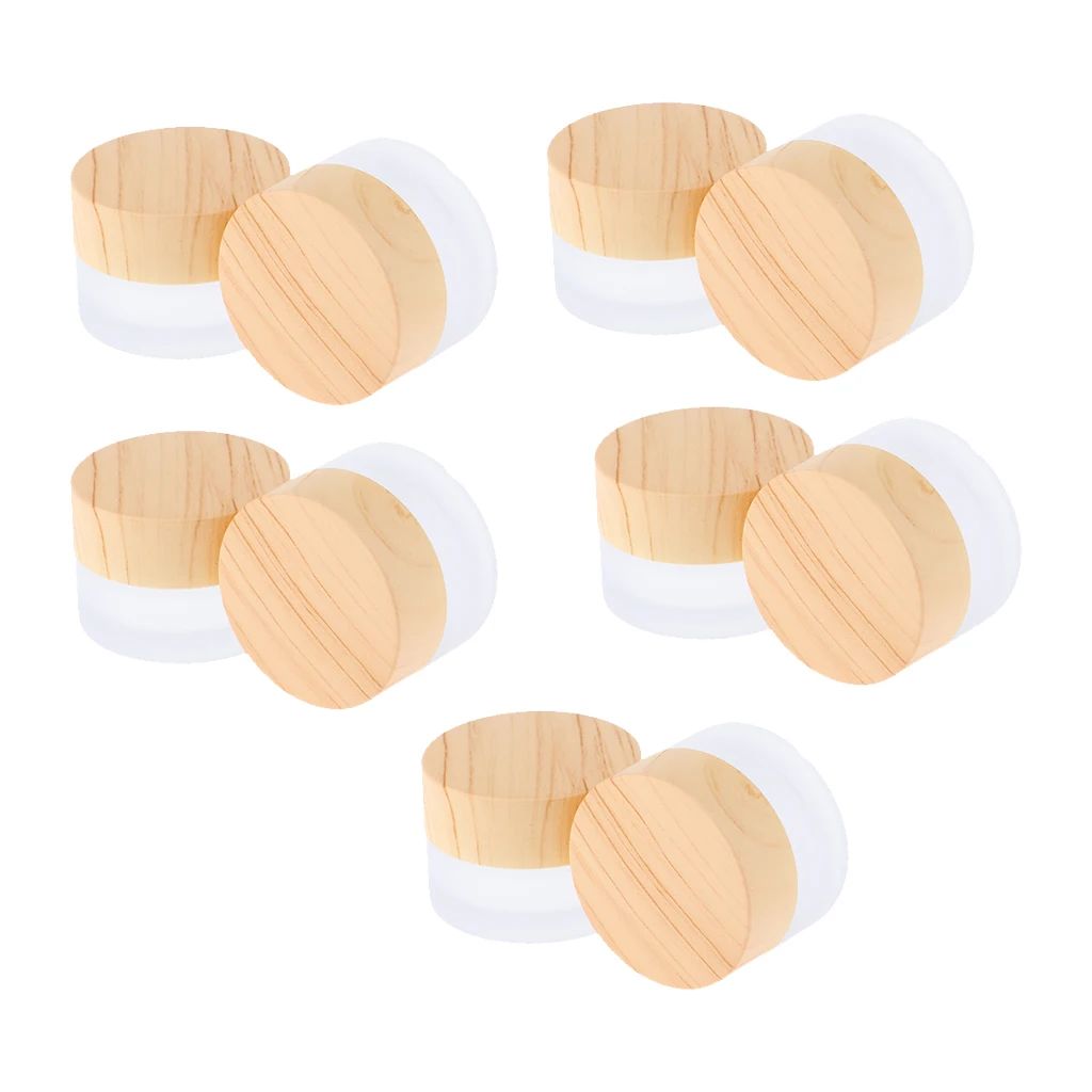 10Pcs 5g Empty Cosmetic Glass Jars Travel Makeup Containers Small Round Refillable Pots Fits Lip Balm Cosmetic Lotion Cream
10Pcs 5g Empty Cosmetic Glass Jars Travel Makeup Containers Small Round Refillable Pots Fits Lip Balm Cosmetic Lotion Cream