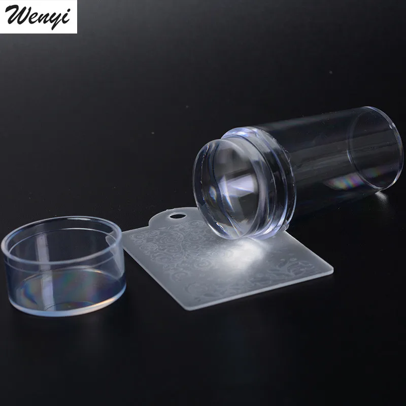 Nail Stamping Plates Scraper Pure Clear Plastic Acrylic Silicone Scraper With Cap Transparent 2.8cm Stamp Nail Art Template
Nail Stamping Plates Scraper Pure Clear Plastic Acrylic Silicone Scraper With Cap Transparent 2.8cm Stamp Nail Art Template