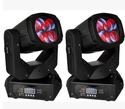 

2pcs/lot 4*25W high brightness RGBW led moving head light LED super beam moving heads for nightclub disco bars party show