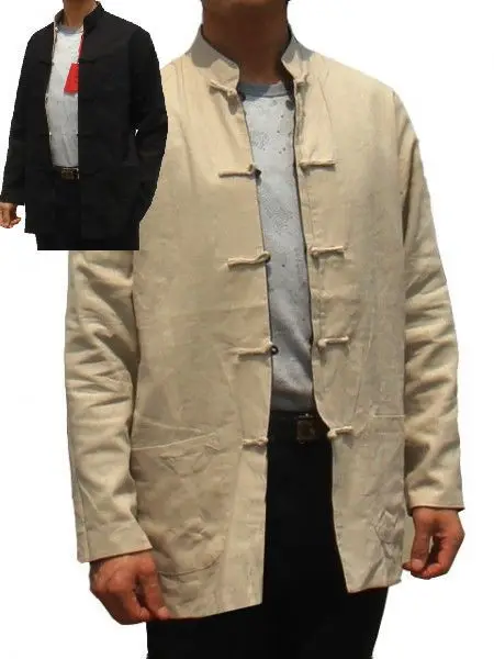 Beige Black Reversible Two-Face Chinese Men's Cotton Linen Kung-Fu Jacket Coat S M L XL XXL XXXL Free Shipping 2973-1
Beige Black Reversible Two-Face Chinese Men's Cotton Linen Kung-Fu Jacket Coat S M L XL XXL XXXL Free Shipping 2973-1