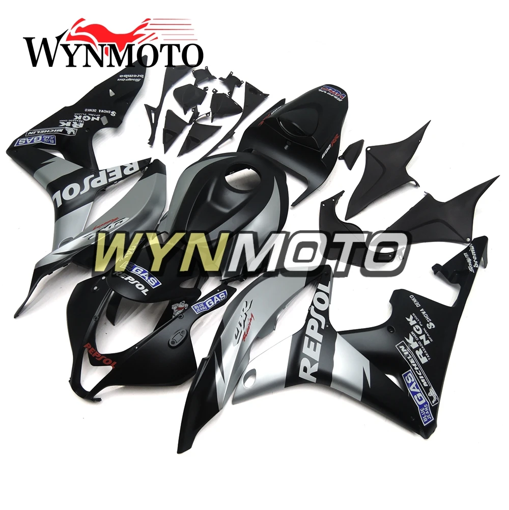 Black Silver Full ABS Injection Plastics Fairings For Honda CBR6000RR F5 2007 2008 07 08 Bodywork Body Frames Panels Body Covers
Black Silver Full ABS Injection Plastics Fairings For Honda CBR6000RR F5 2007 2008 07 08 Bodywork Body Frames Panels Body Covers