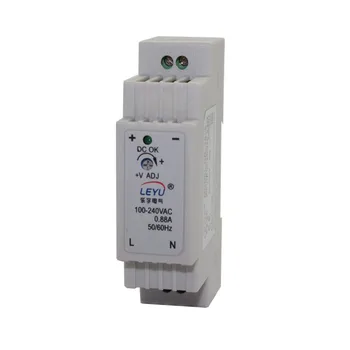 Leyu brand din rail power supply 15W 24V 0.625A, CE approval DR-15-24 industry power supply
Leyu brand din rail power supply 15W 24V 0.625A, CE approval DR-15-24 industry power supply