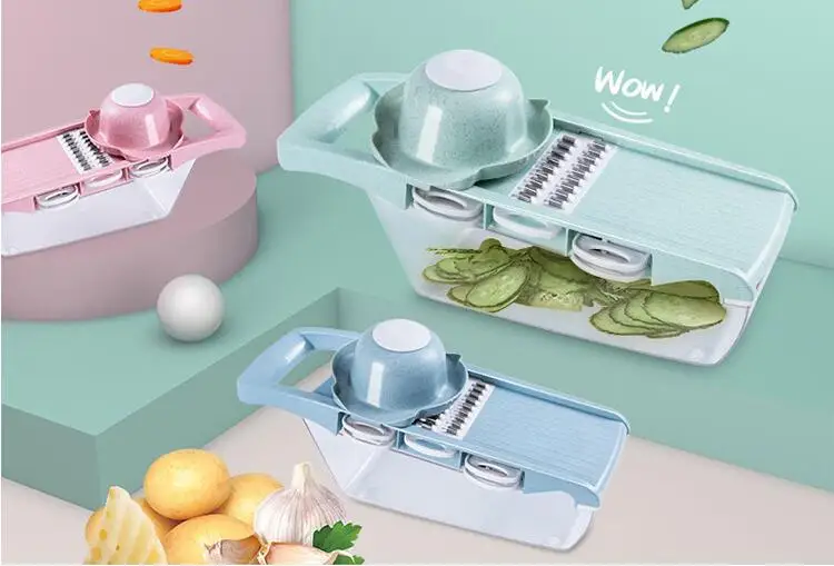 1PC Creative Slicer Vegetable Cutter Wheat Straw Grater With Stainless Steel Blade Multifunctional Potato Dicer LF 262
1PC Creative Slicer Vegetable Cutter Wheat Straw Grater With Stainless Steel Blade Multifunctional Potato Dicer LF 262