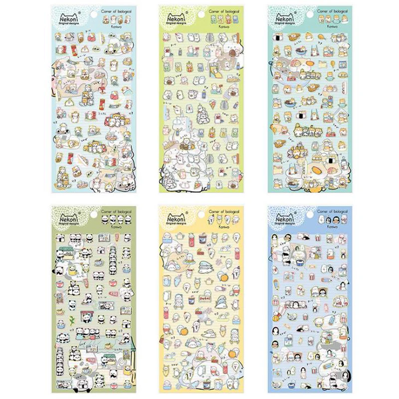 1 Pcs Cute Animal Cat Hamster Shiba Dog Panda Seal Bear Mini Decoration Paper Stickers DIY Album Diary Stationery Label Sticker
1 Pcs Cute Animal Cat Hamster Shiba Dog Panda Seal Bear Mini Decoration Paper Stickers DIY Album Diary Stationery Label Sticker