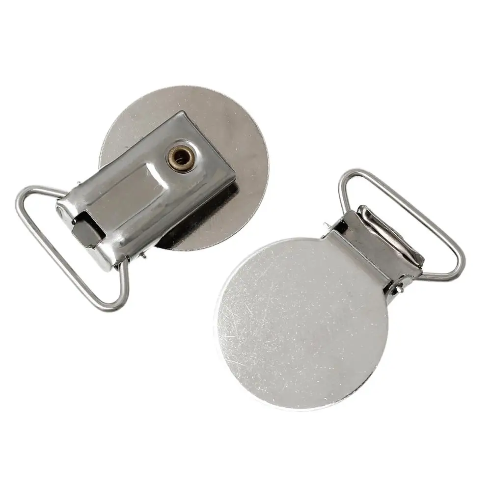DoreenBeads Pacifier Clip Baby Round Cabochon Setting(Fits 25mm Dia)dull silver color 3.7cm x 25.0mm,20 PCs
DoreenBeads Pacifier Clip Baby Round Cabochon Setting(Fits 25mm Dia)dull silver color 3.7cm x 25.0mm,20 PCs