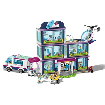 Lele 37036 932 Pcs City Heartlake Hospital Building Blocks Set Friends Bricks Toys for Children Girls Compatible 41318 
Lele 37036 932 Pcs City Heartlake Hospital Building Blocks Set Friends Bricks Toys for Children Girls Compatible 41318