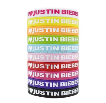 100pcs Justin Bieber Wristband Silicone Bracelets rubber cuff bangle free shipping by ePacket
100pcs Justin Bieber Wristband Silicone Bracelets rubber cuff bangle free shipping by ePacket