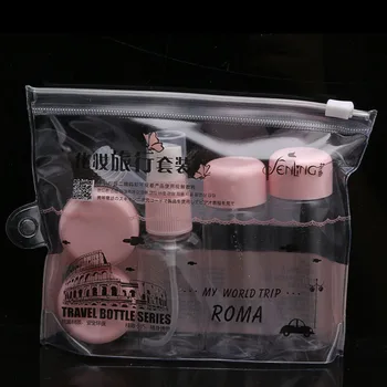7Pcs/set Mini Travel Mini Plastic Transparent Empty Make Up Container Bottle Kit face skin care tool
7Pcs/set Mini Travel Mini Plastic Transparent Empty Make Up Container Bottle Kit face skin care tool