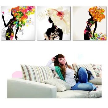 Paintings Canvas Printings Modern 3 Piece Abstract Women Picture Prints on canvas Wall Art For Living Room Home decor
Paintings Canvas Printings Modern 3 Piece Abstract Women Picture Prints on canvas Wall Art For Living Room Home decor