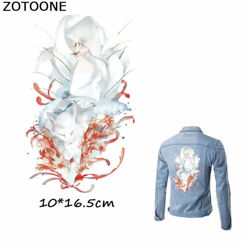 ZOTOONE Fantasy Fox Man Patches Iron on Transfer for Clothing Bags Beaded Applique Embroidery Flower Patches DIY Kids Gift E
ZOTOONE Fantasy Fox Man Patches Iron on Transfer for Clothing Bags Beaded Applique Embroidery Flower Patches DIY Kids Gift E