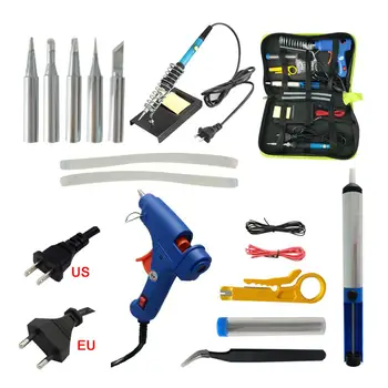 110V 220V 20W Electric Soldering Iron Set Kit Electric Soldering Iron Welding Pencil Set With Small Hot Melt Glue Gun 1 SET J3
110V 220V 20W Electric Soldering Iron Set Kit Electric Soldering Iron Welding Pencil Set With Small Hot Melt Glue Gun 1 SET J3