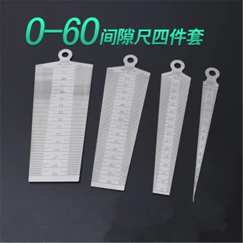 0-60mm Welding Taper Feeler Gauge Gage Stainless Steel Depth Ruler Hole Inspection For Measurement Tool
0-60mm Welding Taper Feeler Gauge Gage Stainless Steel Depth Ruler Hole Inspection For Measurement Tool