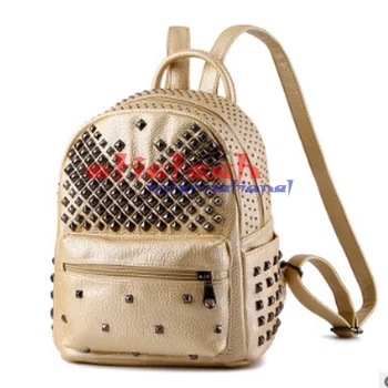 by dhl or ems 50pcs 2017 fashion Women Waterproof PU Leather Rivet Backpack Women's Backpacks Ladies Bags with Zippers Bags hot
by dhl or ems 50pcs 2017 fashion Women Waterproof PU Leather Rivet Backpack Women's Backpacks Ladies Bags with Zippers Bags hot