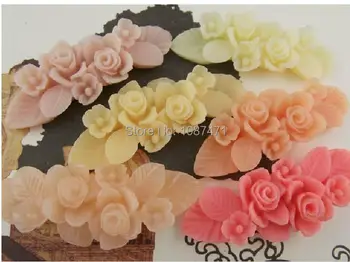 100pcs mixed color 20mmx53mm latest resin flowers, DIY handmade jewelry phone, hair clips, clothing accessories Decoration 
100pcs mixed color 20mmx53mm latest resin flowers, DIY handmade jewelry phone, hair clips, clothing accessories Decoration
