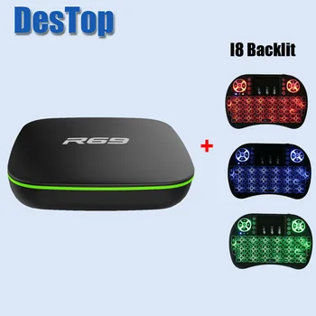 1pc Android 7.1 Smart Tv box R69 Android TV Box allwinner H3 Quad-Core 1G 8G WIFI Set Top Box With Remote control
1pc Android 7.1 Smart Tv box R69 Android TV Box allwinner H3 Quad-Core 1G 8G WIFI Set Top Box With Remote control