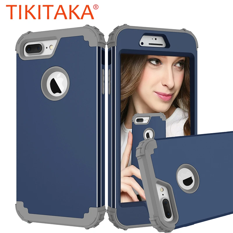 360 Shockproof Armor Case For iPhone X 7 6 6S Plus Fundas High Quality 3 in 1 Hybrid PC + TPU Back Cover Anti-Knock Phone Cases
360 Shockproof Armor Case For iPhone X 7 6 6S Plus Fundas High Quality 3 in 1 Hybrid PC + TPU Back Cover Anti-Knock Phone Cases