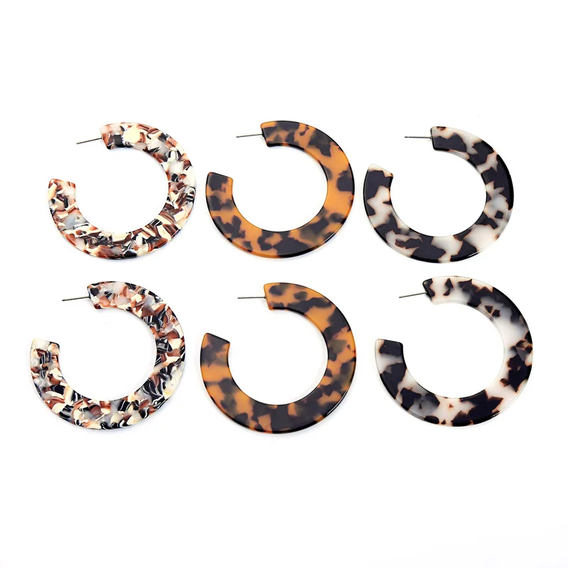Sexy Jewelry Bohemia Leopard Acetate Earrings For Women Charm Multicolor Round Drop Earrings Wholesale Accessories
Sexy Jewelry Bohemia Leopard Acetate Earrings For Women Charm Multicolor Round Drop Earrings Wholesale Accessories