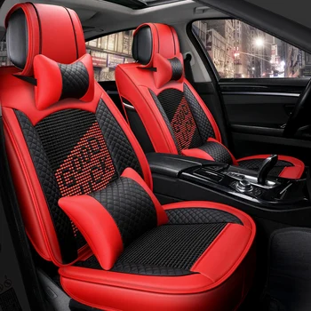 KKYSYELVA PU Leather Auto Universal Car Seat Covers Set Automotive Seat Covers for Car Styling Interior Accessories
KKYSYELVA PU Leather Auto Universal Car Seat Covers Set Automotive Seat Covers for Car Styling Interior Accessories