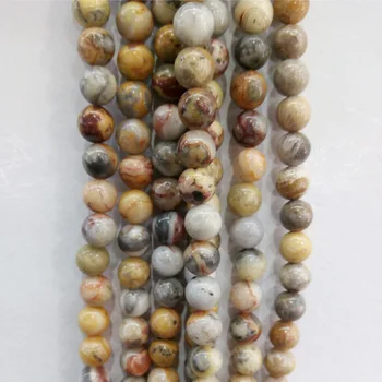 5Strand/Lot No Dye Original Genuine Natural Crazy Lace Agates Loose Round Beads Jewelry DIY Accessory GEM Stone Ornaments Stone
5Strand/Lot No Dye Original Genuine Natural Crazy Lace Agates Loose Round Beads Jewelry DIY Accessory GEM Stone Ornaments Stone