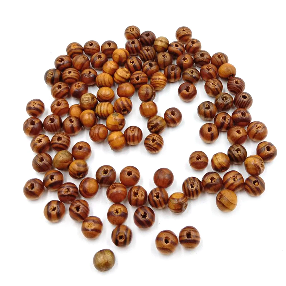 100pcs/pack 8mm Beads Round Pine Wood Spacer Beads with Holes for Jewelry Ornaments DIY Making
100pcs/pack 8mm Beads Round Pine Wood Spacer Beads with Holes for Jewelry Ornaments DIY Making