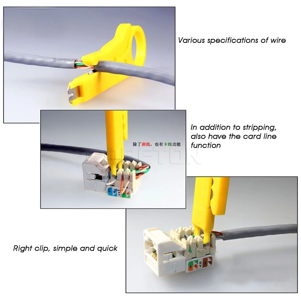 1pcs Practical Mini Wire Stripper Knife Network Cable Crimping Hand Tool Stripping Wire Cutter Multi Tools Hot Sales
1pcs Practical Mini Wire Stripper Knife Network Cable Crimping Hand Tool Stripping Wire Cutter Multi Tools Hot Sales