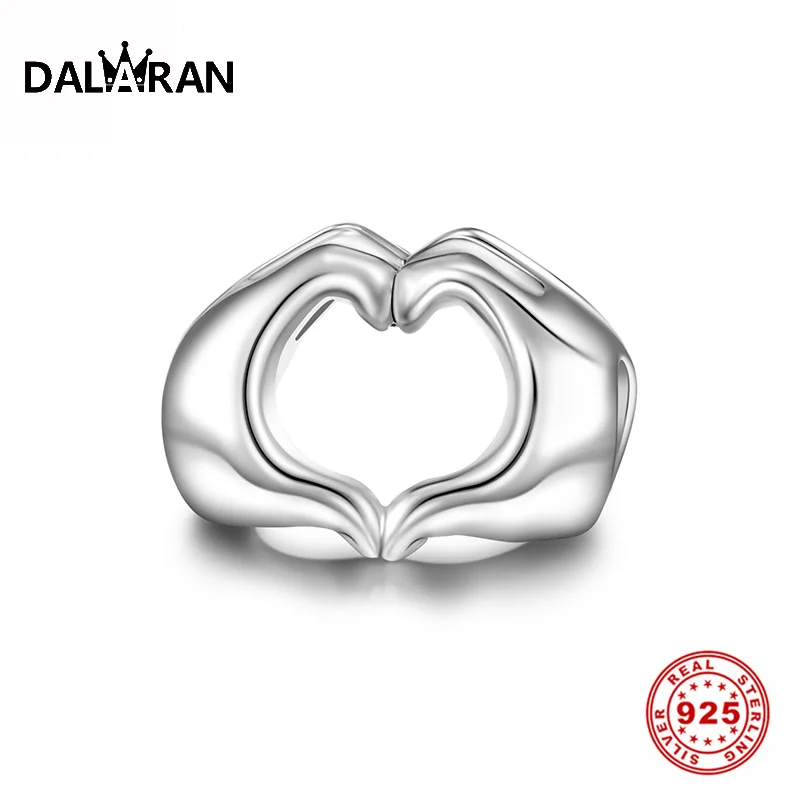 Оригинальный браслет DALARAN из серебра 925 пробы с замкнутой любовной рукой и