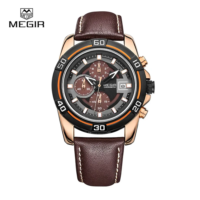 MEGIR relogio hot sport running quartz watch 2016 man luxury masculino leather wristwatch Men Watches Chronograph 6 Hands 2023
MEGIR relogio hot sport running quartz watch 2016 man luxury masculino leather wristwatch Men Watches Chronograph 6 Hands 2023