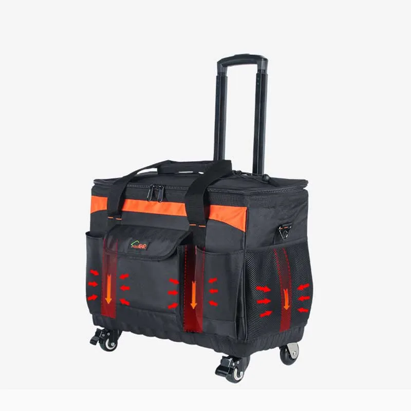 LeTrend Black waterproof Oxford Rolling Luggage Spinner Men Large multifunction Suitcase Wheels Toolkit Tie toolbox Trolley
LeTrend Black waterproof Oxford Rolling Luggage Spinner Men Large multifunction Suitcase Wheels Toolkit Tie toolbox Trolley