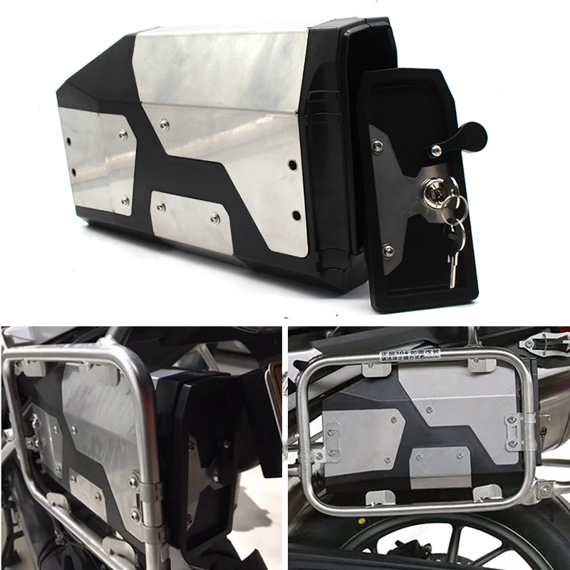 Decorative 4.2 liters Aluminum tool box For BMW R1200 GS LC 2004-on R 1200 GS ADV Adventure 2013-on R1250GS & Adventure 2019
Decorative 4.2 liters Aluminum tool box For BMW R1200 GS LC 2004-on R 1200 GS ADV Adventure 2013-on R1250GS & Adventure 2019