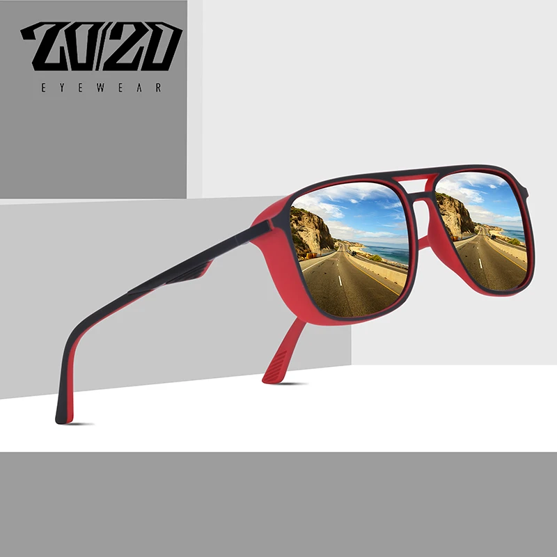 20/20 Brand Design Sunglasses Polarized Men Punk Vintage Eyewear Red Steampunk Sunglasses Goggles Gafas De Sol PL366
20/20 Brand Design Sunglasses Polarized Men Punk Vintage Eyewear Red Steampunk Sunglasses Goggles Gafas De Sol PL366