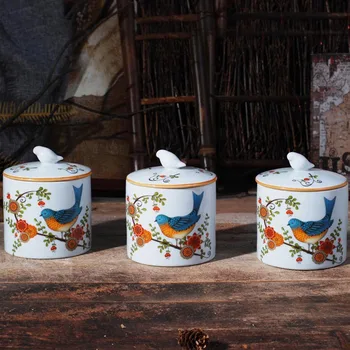 Top kitchenware ceramic pastel creative seasoning pot condiment pot salt box condiment box seasoning box
Top kitchenware ceramic pastel creative seasoning pot condiment pot salt box condiment box seasoning box