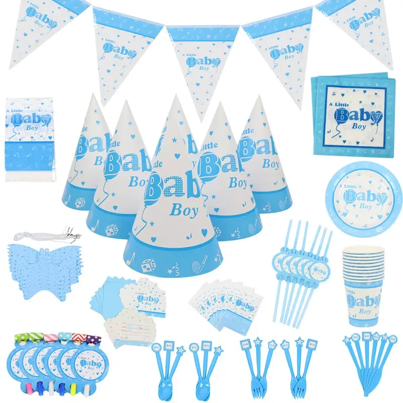 1set Baby Boys Party Decor 1st Birthday Baby Shower Theme Paper Cup Napkins Plate Table Cloth Kids Happy Birthday Gifts Supplies
1set Baby Boys Party Decor 1st Birthday Baby Shower Theme Paper Cup Napkins Plate Table Cloth Kids Happy Birthday Gifts Supplies