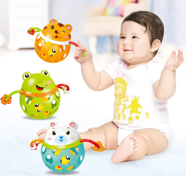 0-12 Months Baby Rattles toy Intelligence Grasping Gums Plastic Animal Music Hand Shake Toy Early Educational Gift for Newborns
0-12 Months Baby Rattles toy Intelligence Grasping Gums Plastic Animal Music Hand Shake Toy Early Educational Gift for Newborns