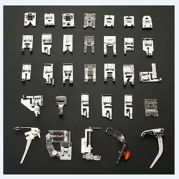32 Pcs knitting Needle Domestic Sewing Machine Presser Foot Blind Stitch Darning Feet Kit Arts Crafts Sewing Accessories Set
32 Pcs knitting Needle Domestic Sewing Machine Presser Foot Blind Stitch Darning Feet Kit Arts Crafts Sewing Accessories Set