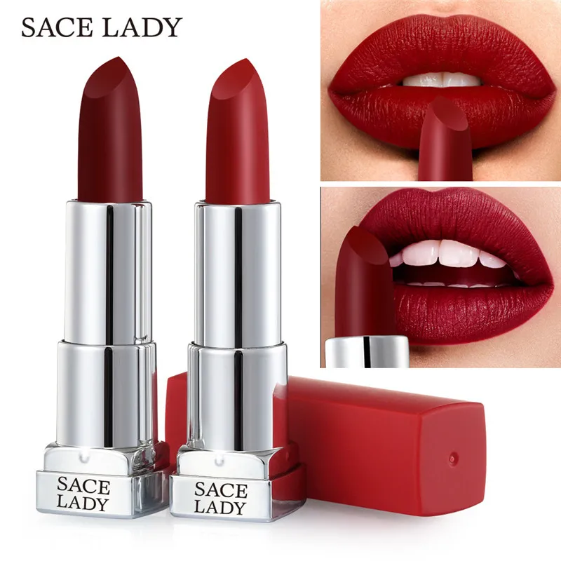 9 Colors Silky Alcohol-free Matte Lipstick Makeup Waterproof Pigmented Lip Stick Long-lasting Lips Beauty Cosmetic Safe-tested
9 Colors Silky Alcohol-free Matte Lipstick Makeup Waterproof Pigmented Lip Stick Long-lasting Lips Beauty Cosmetic Safe-tested